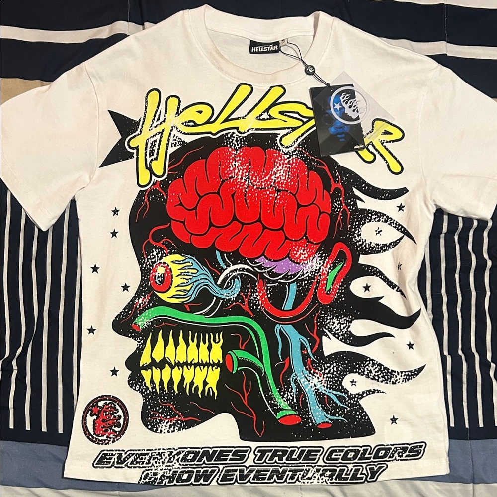 Hellstar Shirt Multicolor (Scans NFC Tag, Size Small)